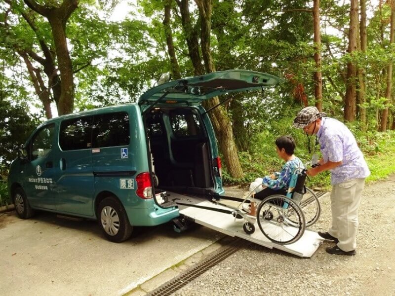 スロープ利用時