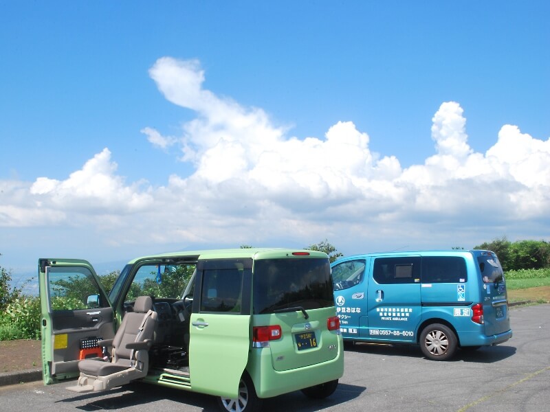 おはな号とマナ号