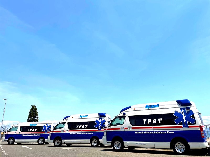 救急車仕様のハイエース