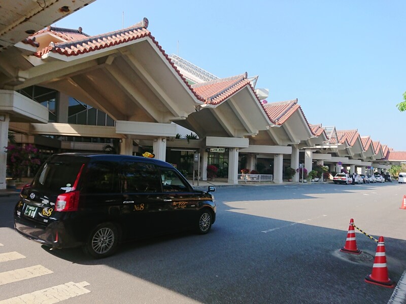 宮古島空港とJPN TAXI