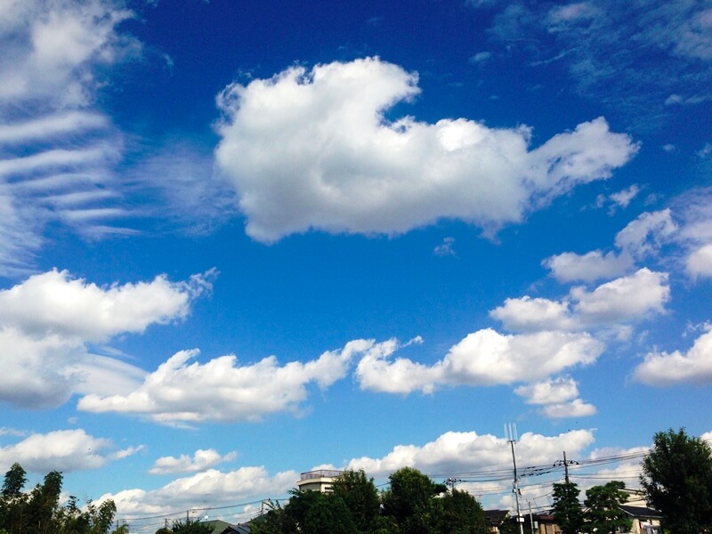 空と雲
