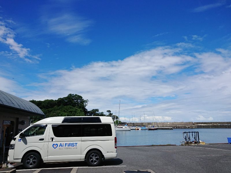 湯河原まで送迎した時の車両写真