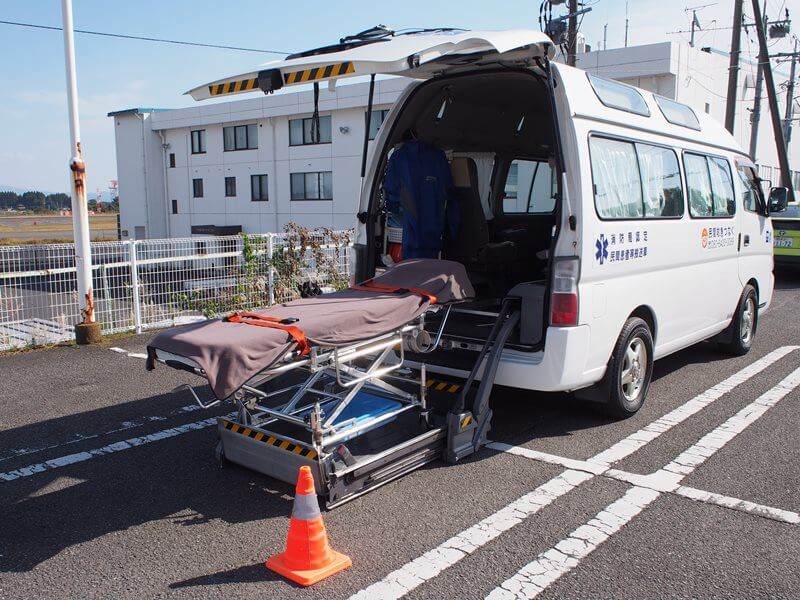 リフト利用時に設置するカラーコーン