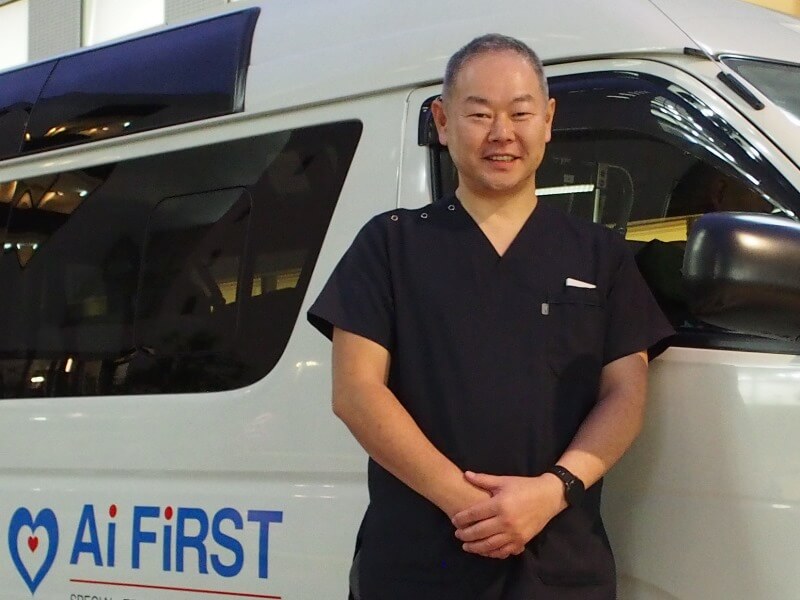 AiFiRST（アイファースト）の代表、相川さん