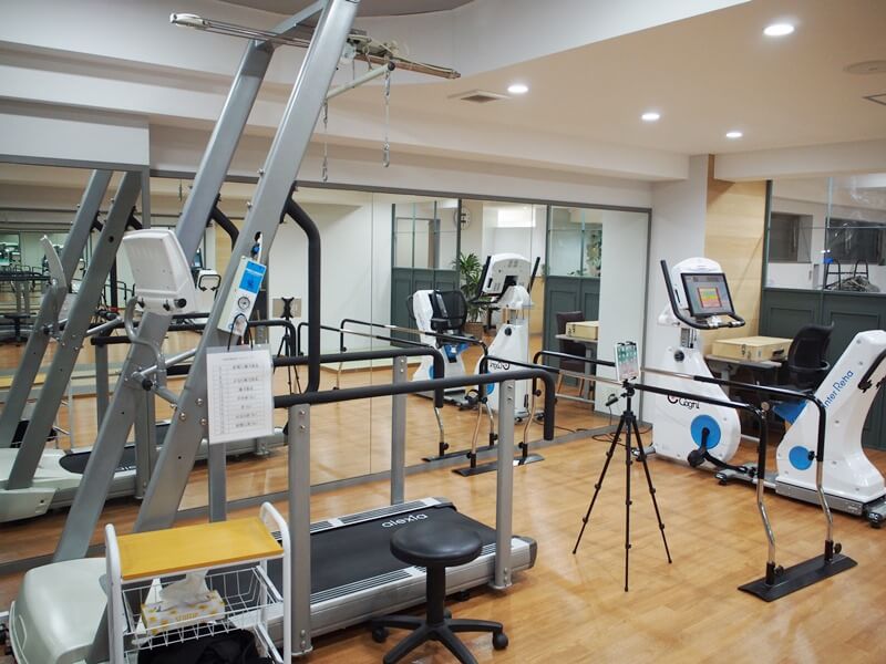 AViC尾山台店のリハビリ機器