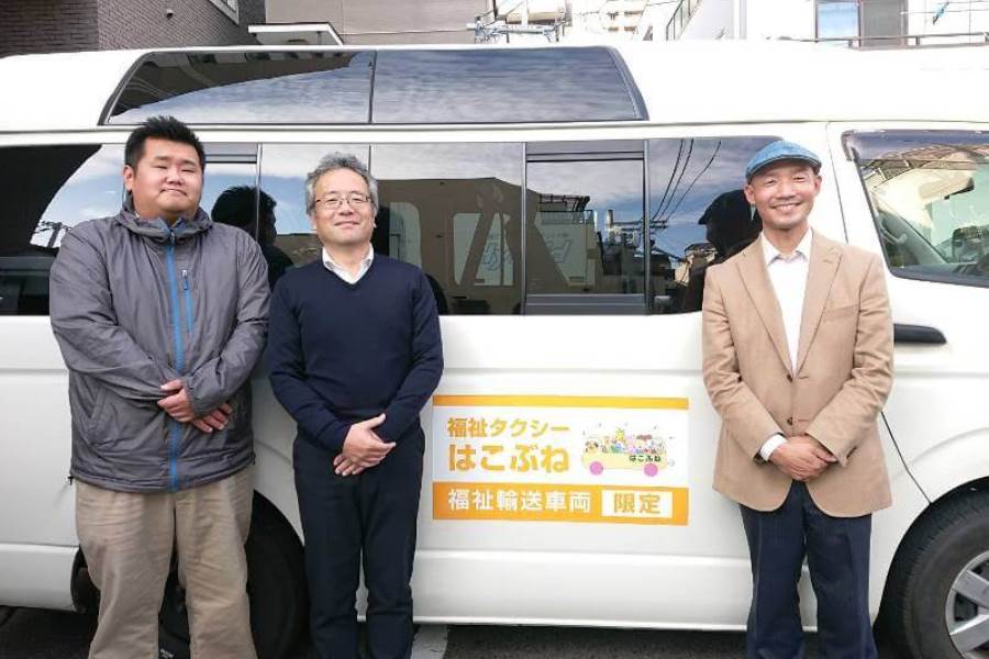 福祉タクシーはこぶねのドライバー