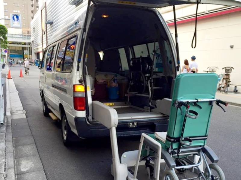 車両リフト操作イメージ