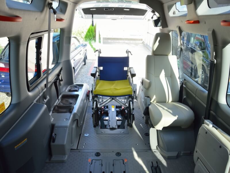 車いす乗車イメージ