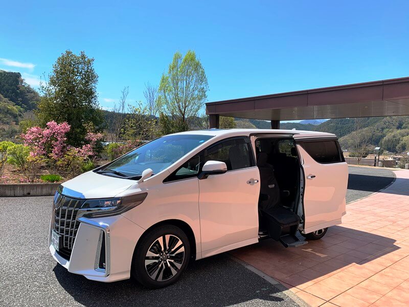 アルファード サイドリフトアップチルト