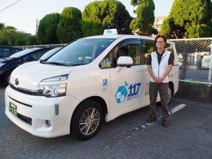 車両とドライバーの中村さん