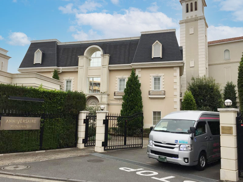 ハイエーススーパーロング・アニヴェルセル立川にて