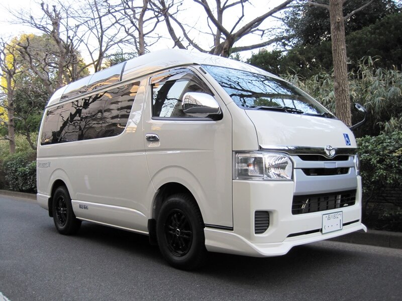 介護車両ハイエース