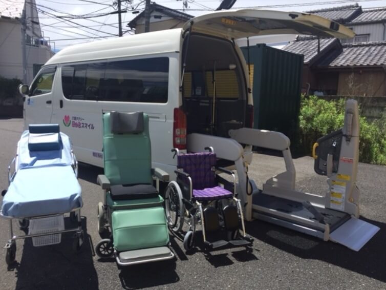 介護車両リフトと機材一式