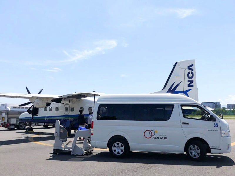 ハイエースリフト使用時