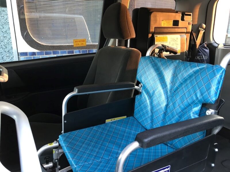 車いす乗車イメージ