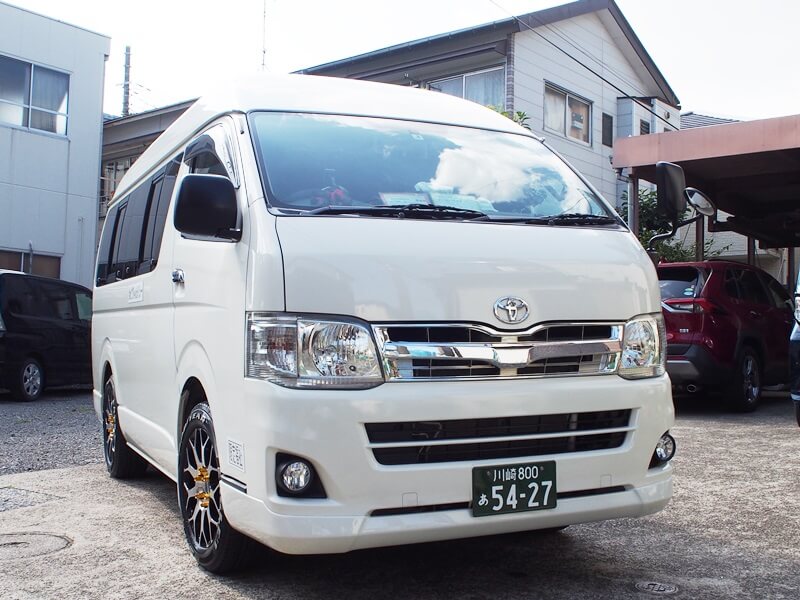 介護車両ハイエース