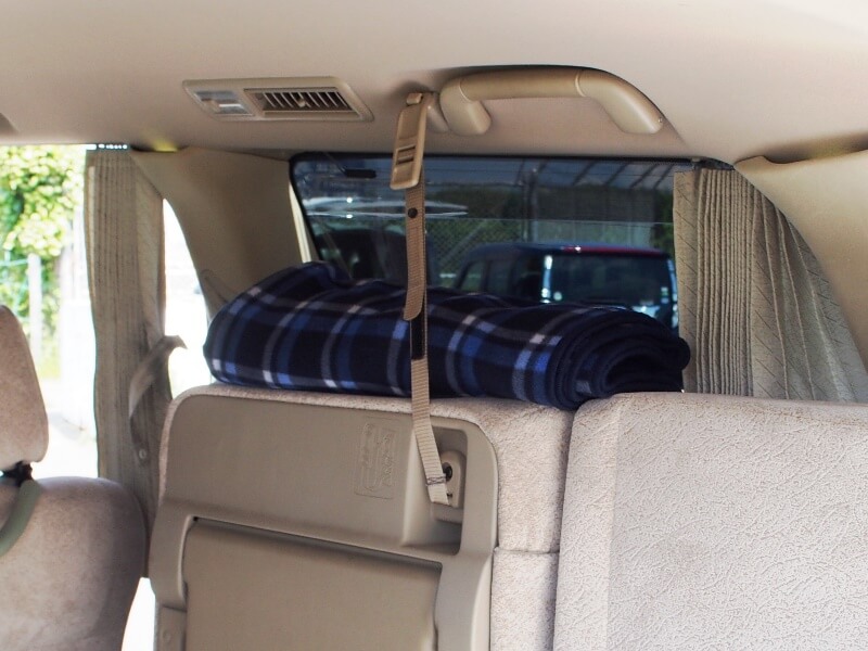 常備されたブランケット