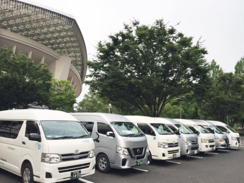 WPI加盟介護タクシー集合写真