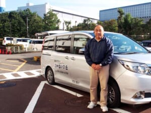 福祉タクシーふれあいの丘　代表の石田さん