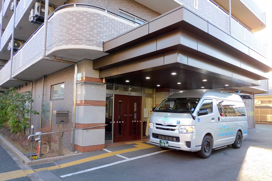 アスモ介護サービス横浜のハイエース