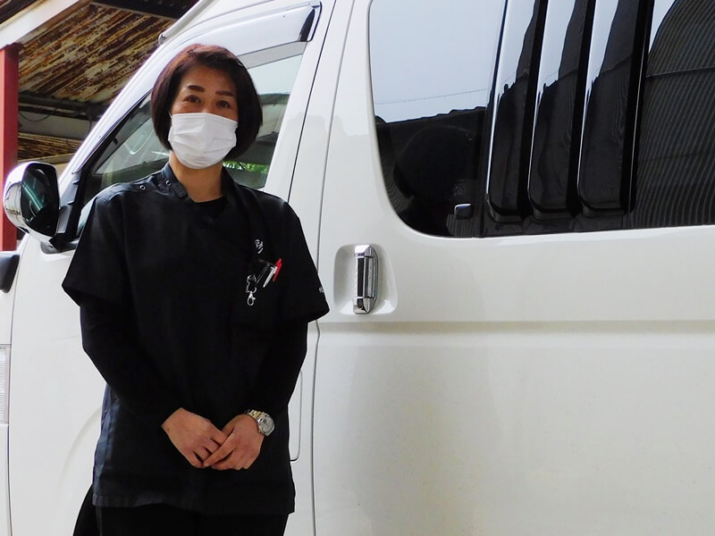 彩福祉タクシー代表取締役 松本綾
