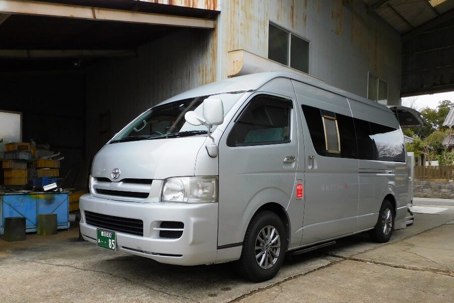 彩福祉タクシーのハイエース2号車