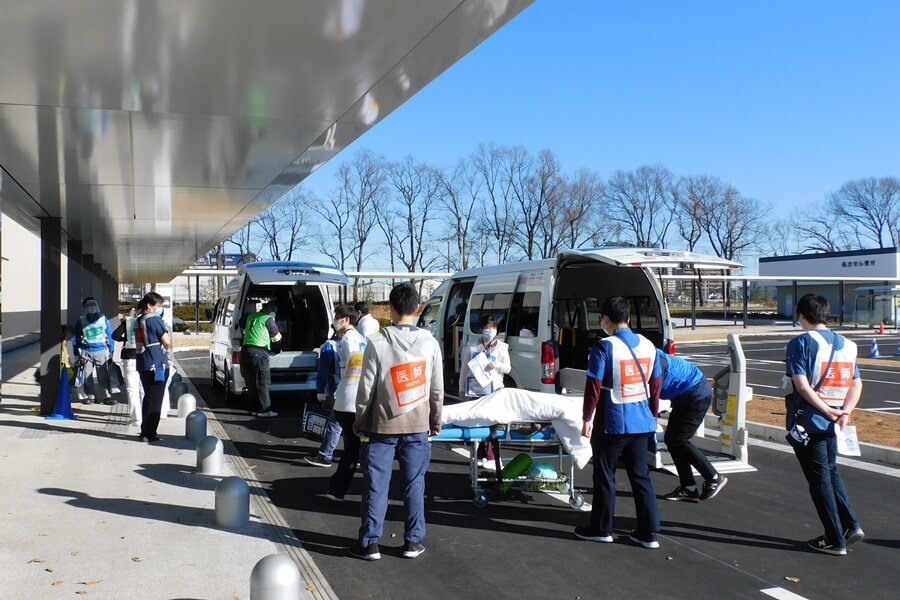 移転先での患者受入