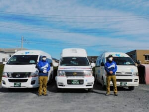 水郷エスコートの坂本さんとドライバー