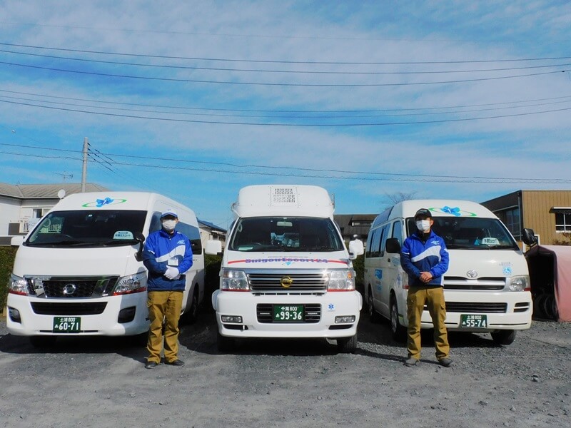 水郷エスコートの坂本さんとドライバー