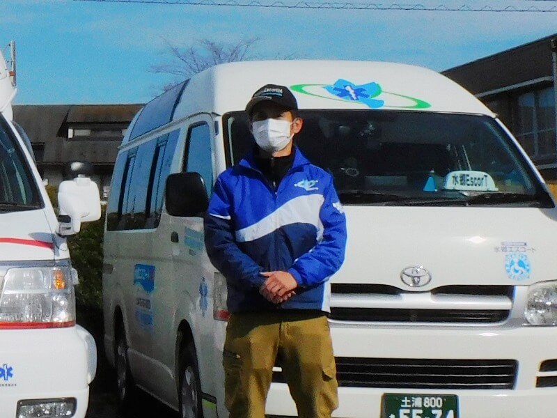 水郷エスコートの坂本代表