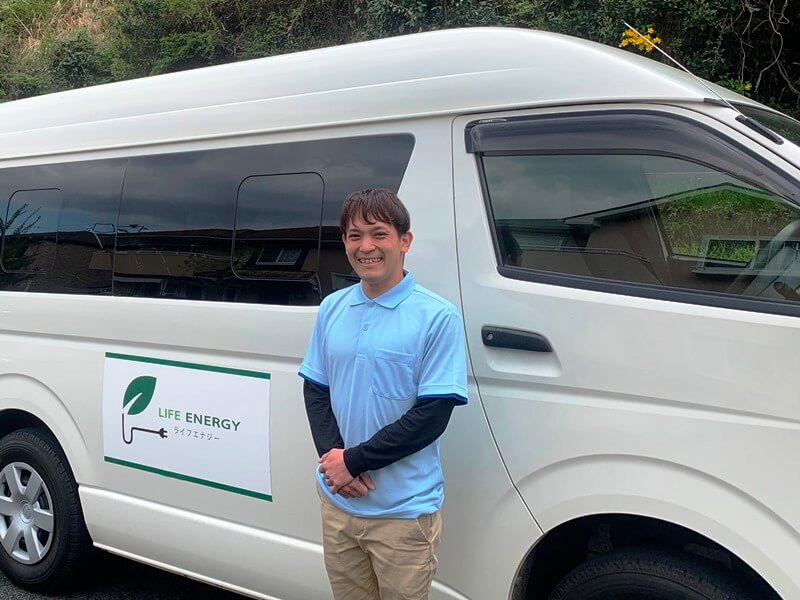 代表兼ドライバーの瀬尾さん