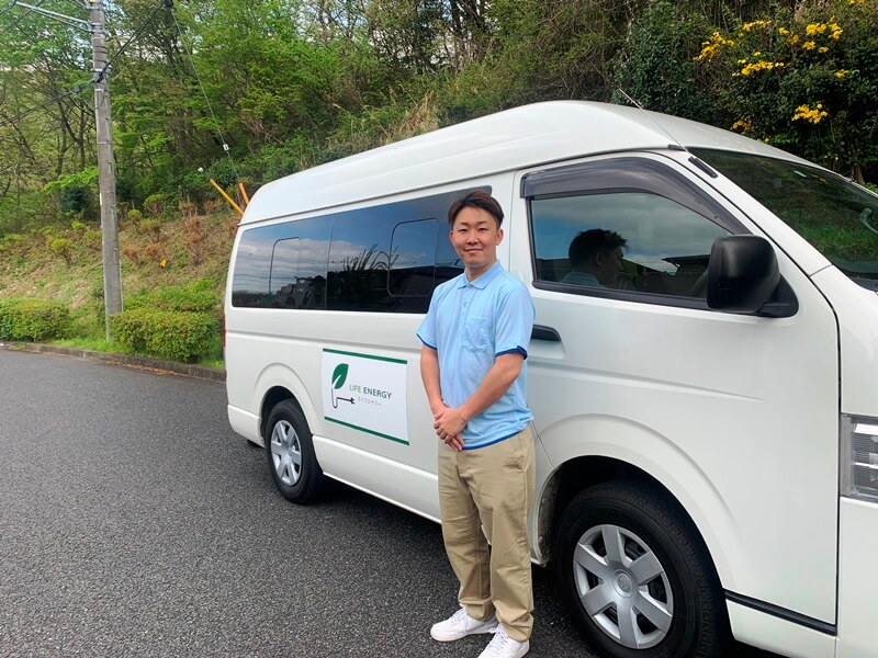 ドライバーの小山さん